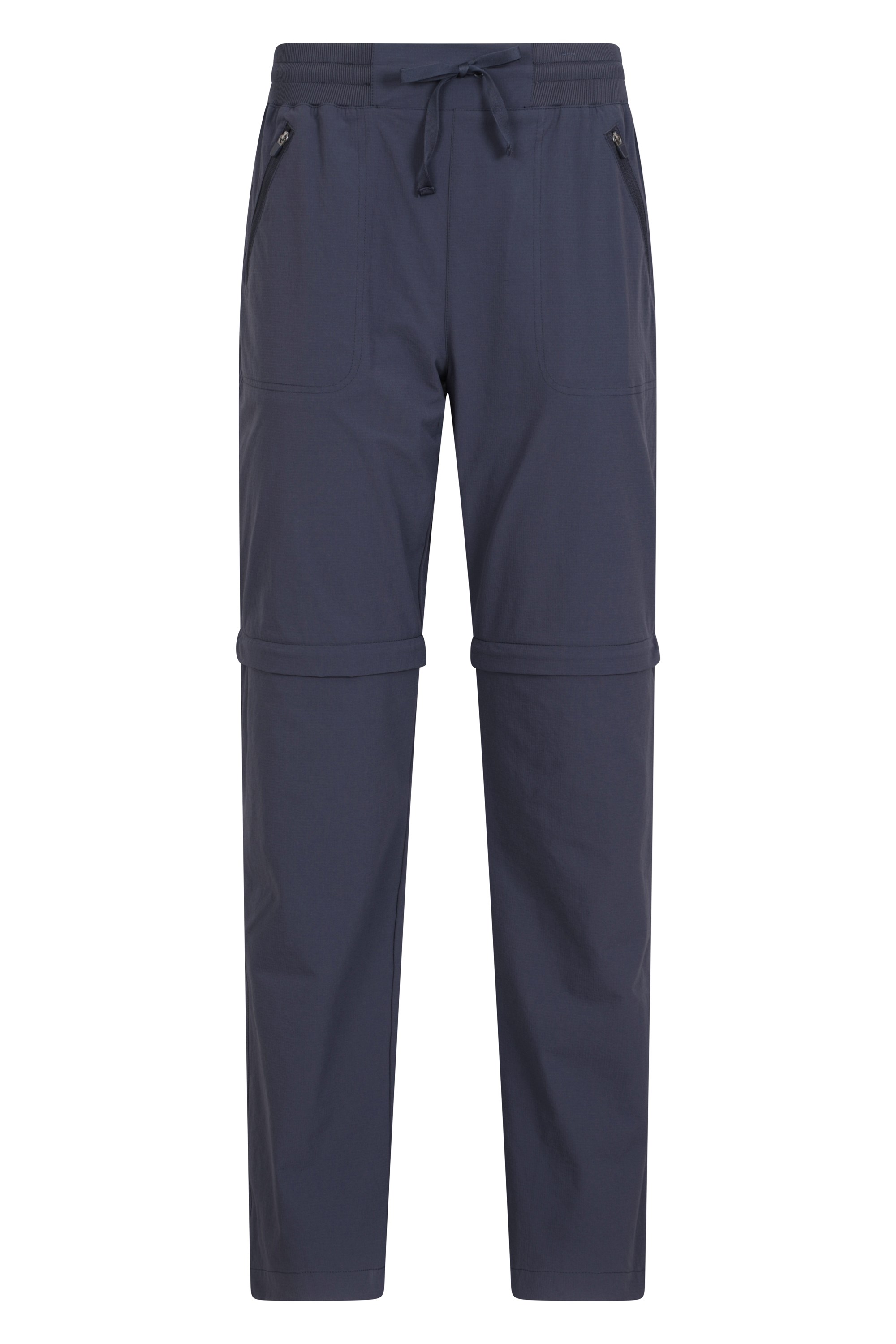 Explorer Womens Zip-Off Trousers - Short Length - Navy