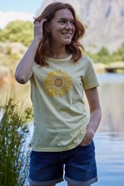 Sunflower Womens Organic T-Shirt
