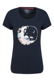 Watercolour Womens Organic T-Shirt