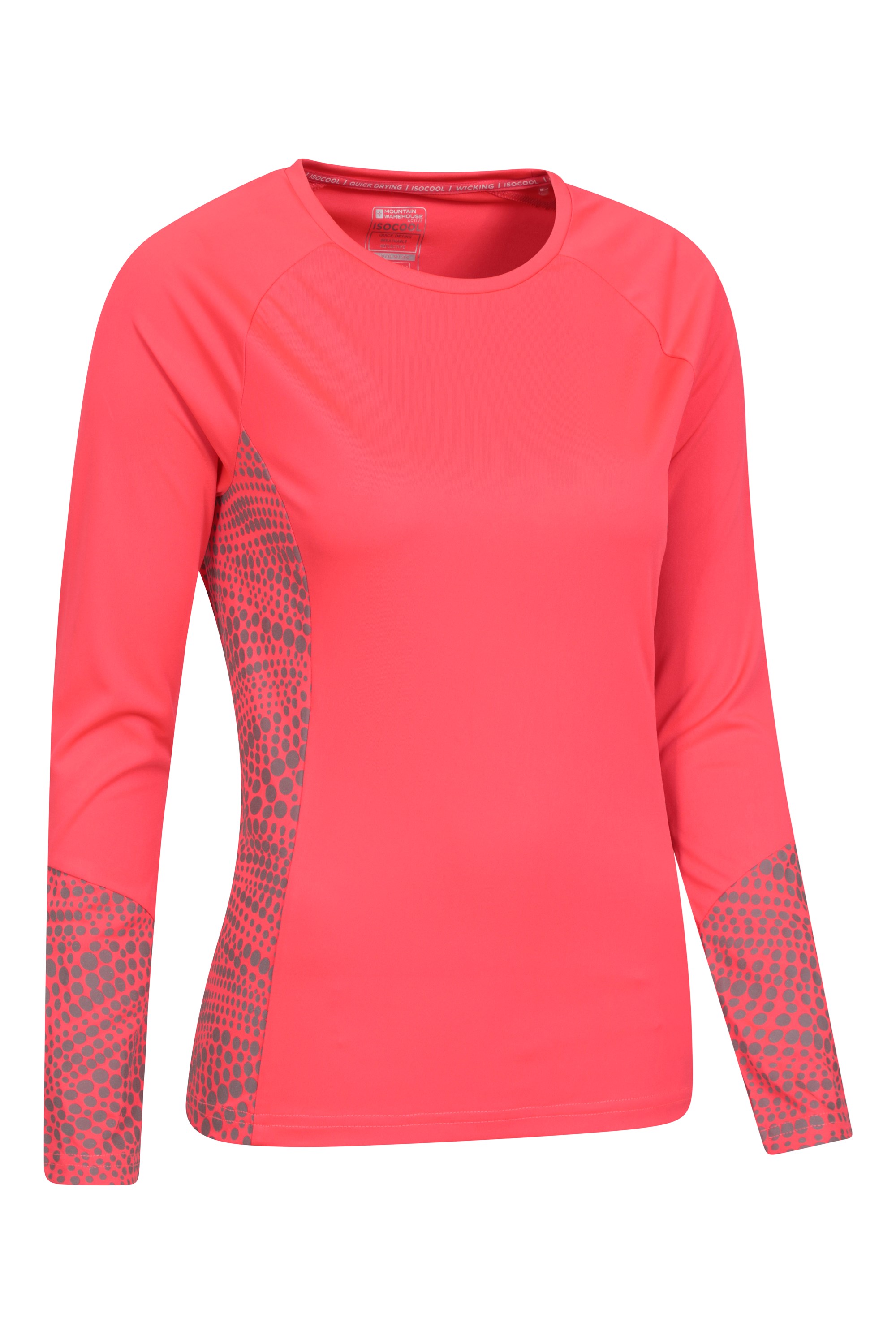 Iso Vis Reflective Womens Long Sleeve Top Mountain Warehouse CA
