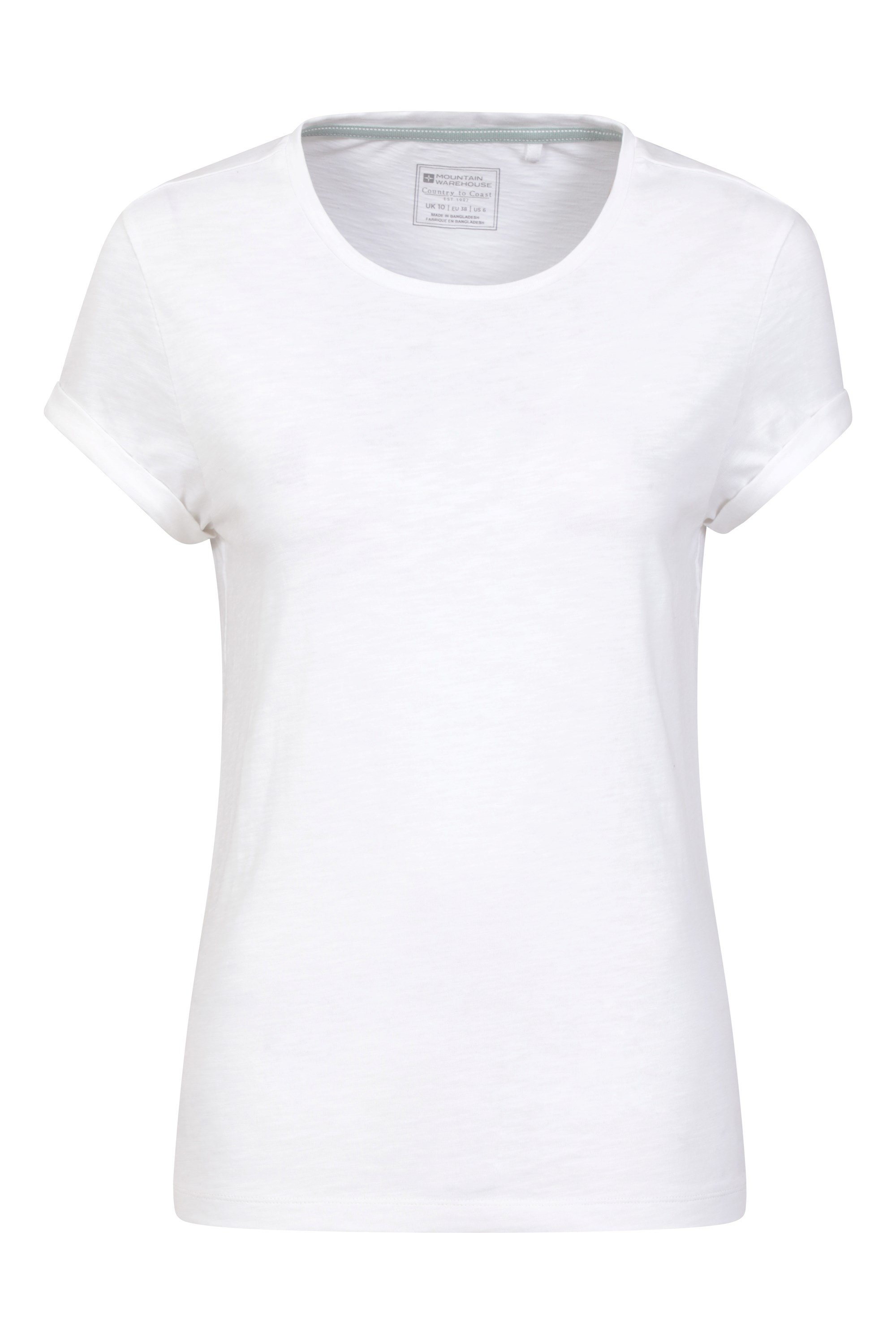 Bude Womens Relaxed Fit T-Shirt White