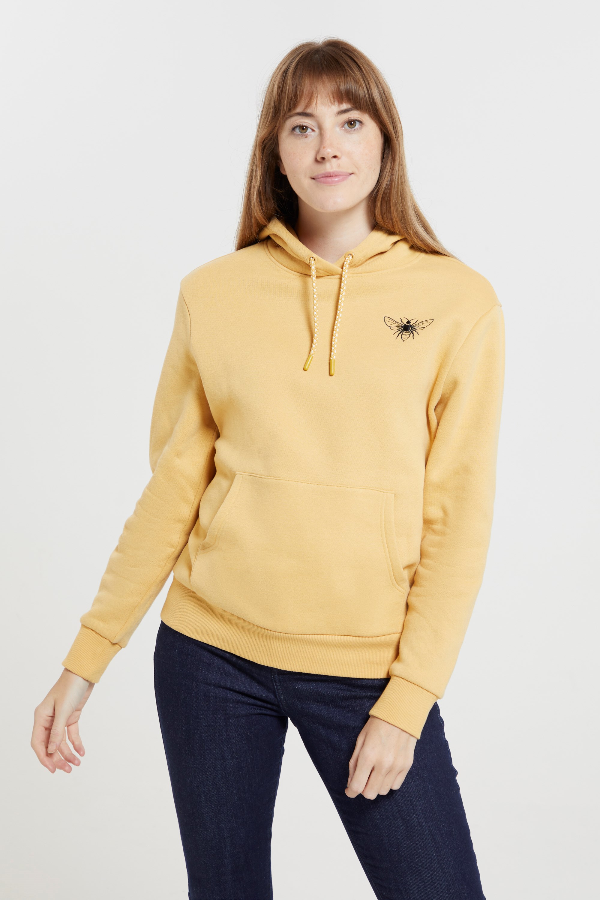 Womens Embroidered Bee Hoodie