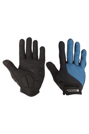 Drayton Mens Touchscreen Cycling Gloves Petrol