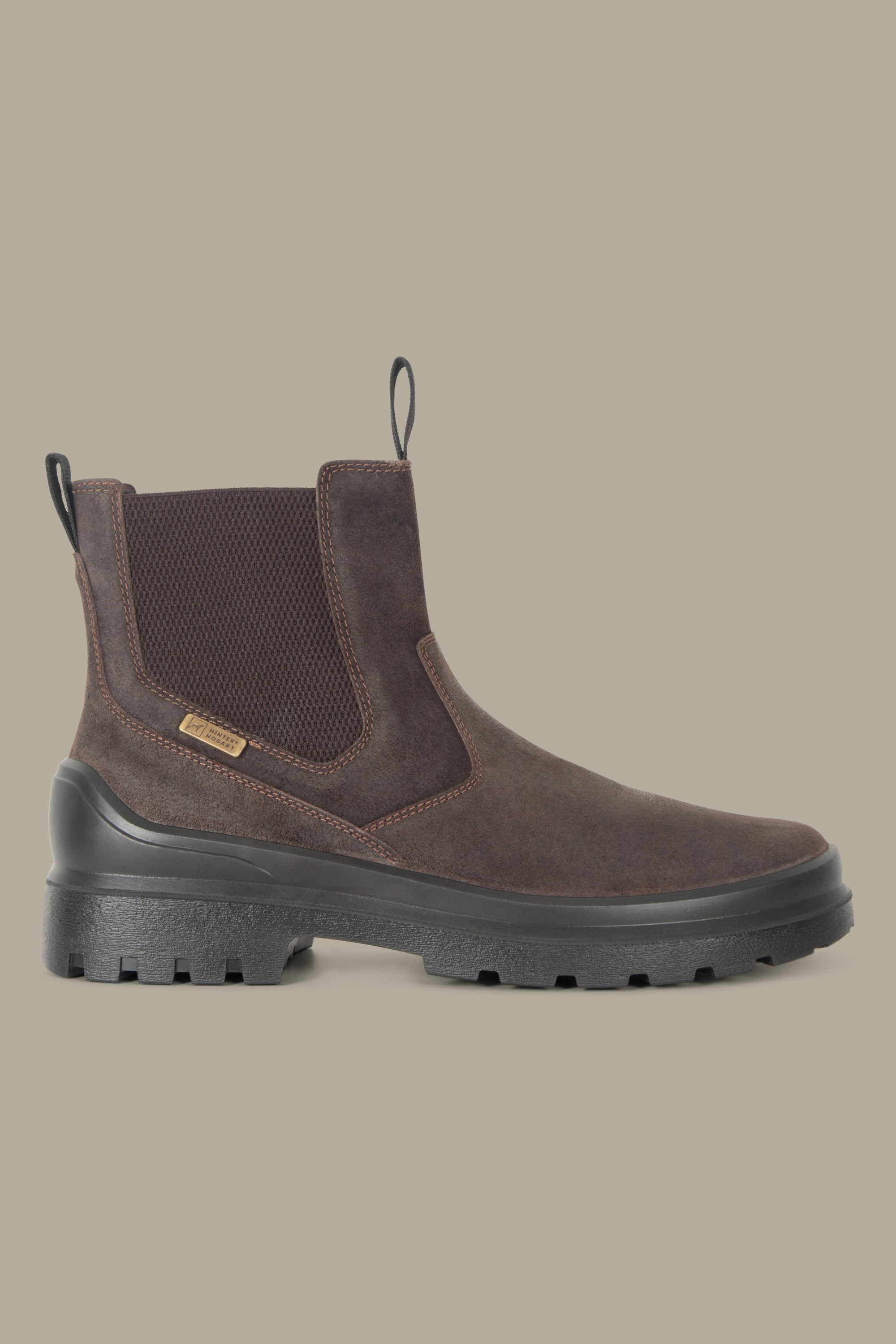 049047 HINTER SALCOMBE MENS LEATHER WTRPROOF CHELSEA BOOT