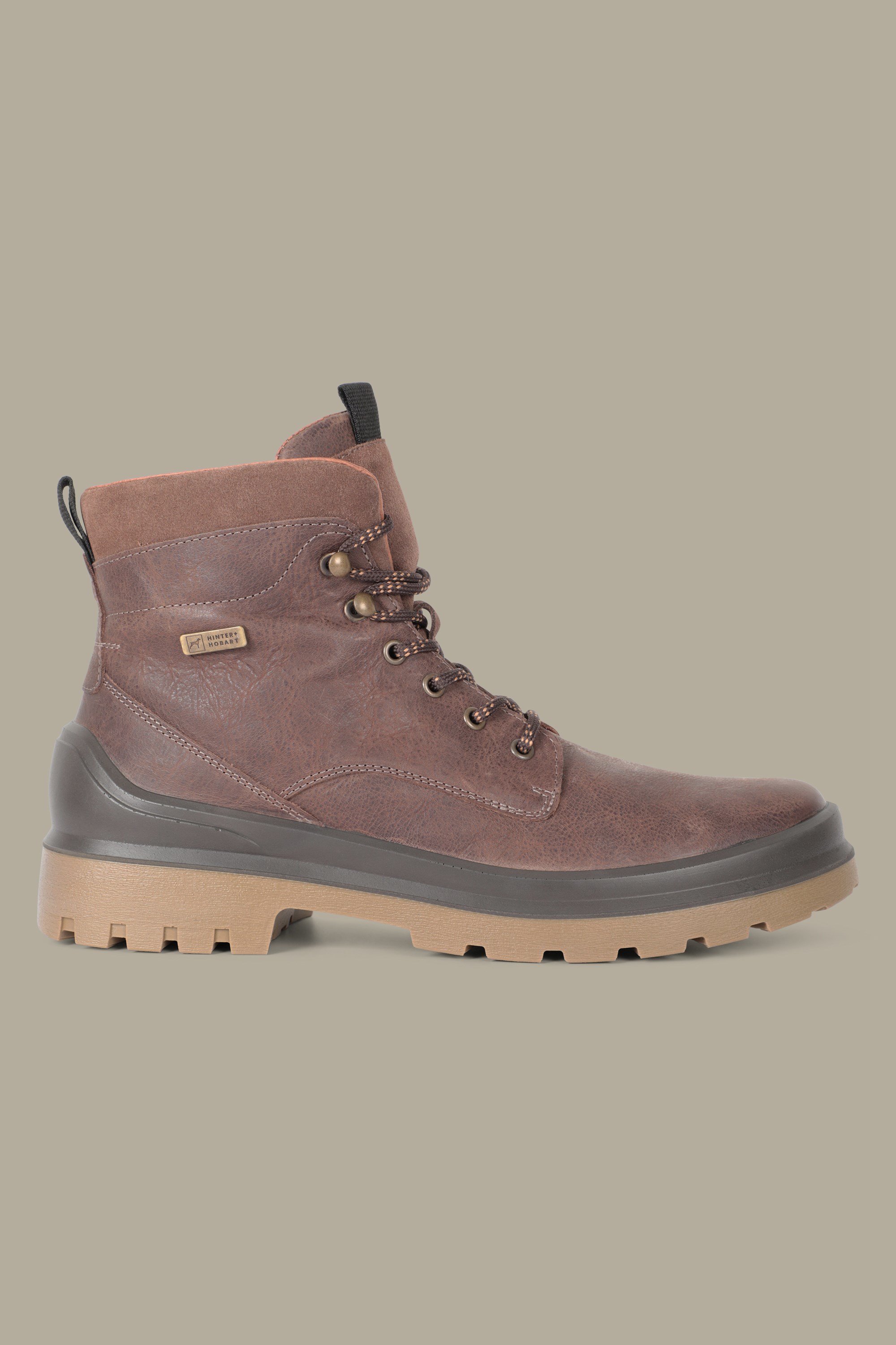 Hinter Naunton Mens Leather Waterproof Walking Boots Mountain