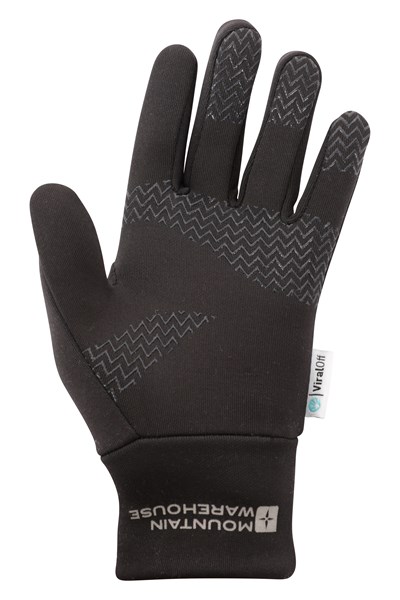 Vertex Kids Polygiene Gloves - Black
