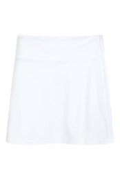 Mini-jupe-short de Sport Femme Blanc