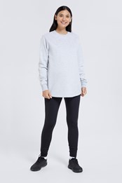 Zircon Maternity Side-Zip Sweatshirt Grey