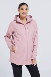 Rainforest Womens Maternity Waterproof Jacket Light Pink