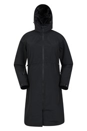 Malachite Parka Imperméable de maternité 2-en-1 Femme Noir