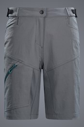 Ultra Balkan Womens Water-resistant Shorts Grey