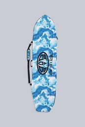 Animal Surfboardtasche, 2,13 m, aus recyceltem Material Blau