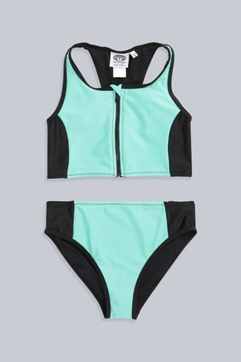 Keely Kids Bikini Green