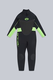 Under Water Kids Full Wetsuit Lime