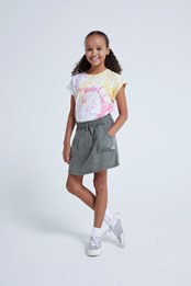 Emilia Kids Organic Skirt Khaki