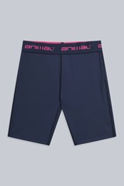 Roadtrip Kids Recycled Cycling Shorts Navy