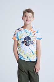 Archie - dziecięca koszulka z bawełny organicznej Kolorowy
