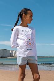 T-shirt Coton Biologique Enfant Bella Blanc