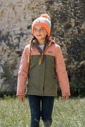 School-Run Kids Waterproof Jacket Pink