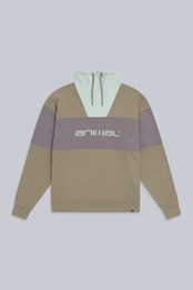 Toby Mens Organic Sweatshirt Khaki