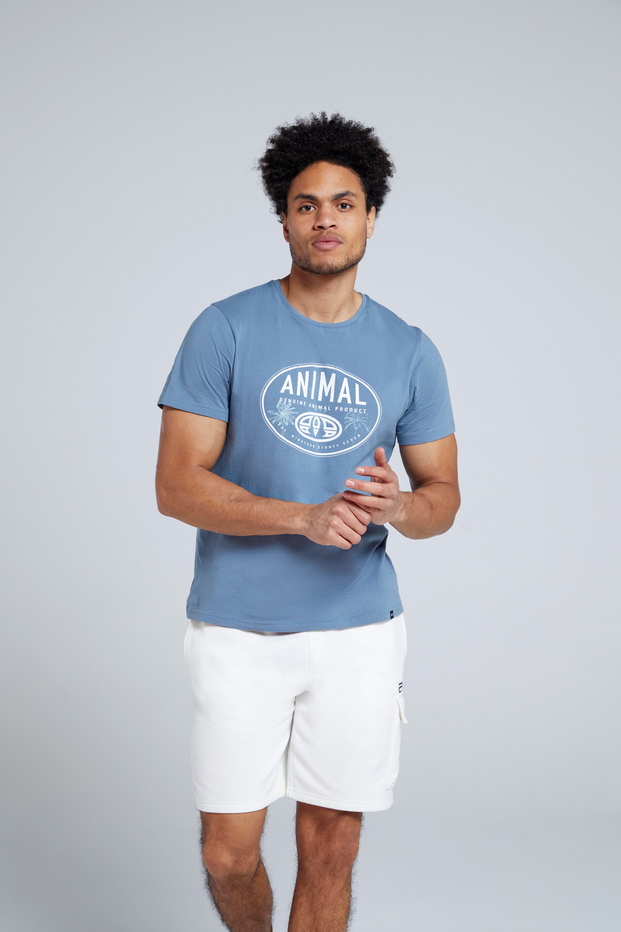 Classico Mens Organic T-Shirt - Blue