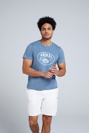 Classico Mens Organic T-Shirt Blue