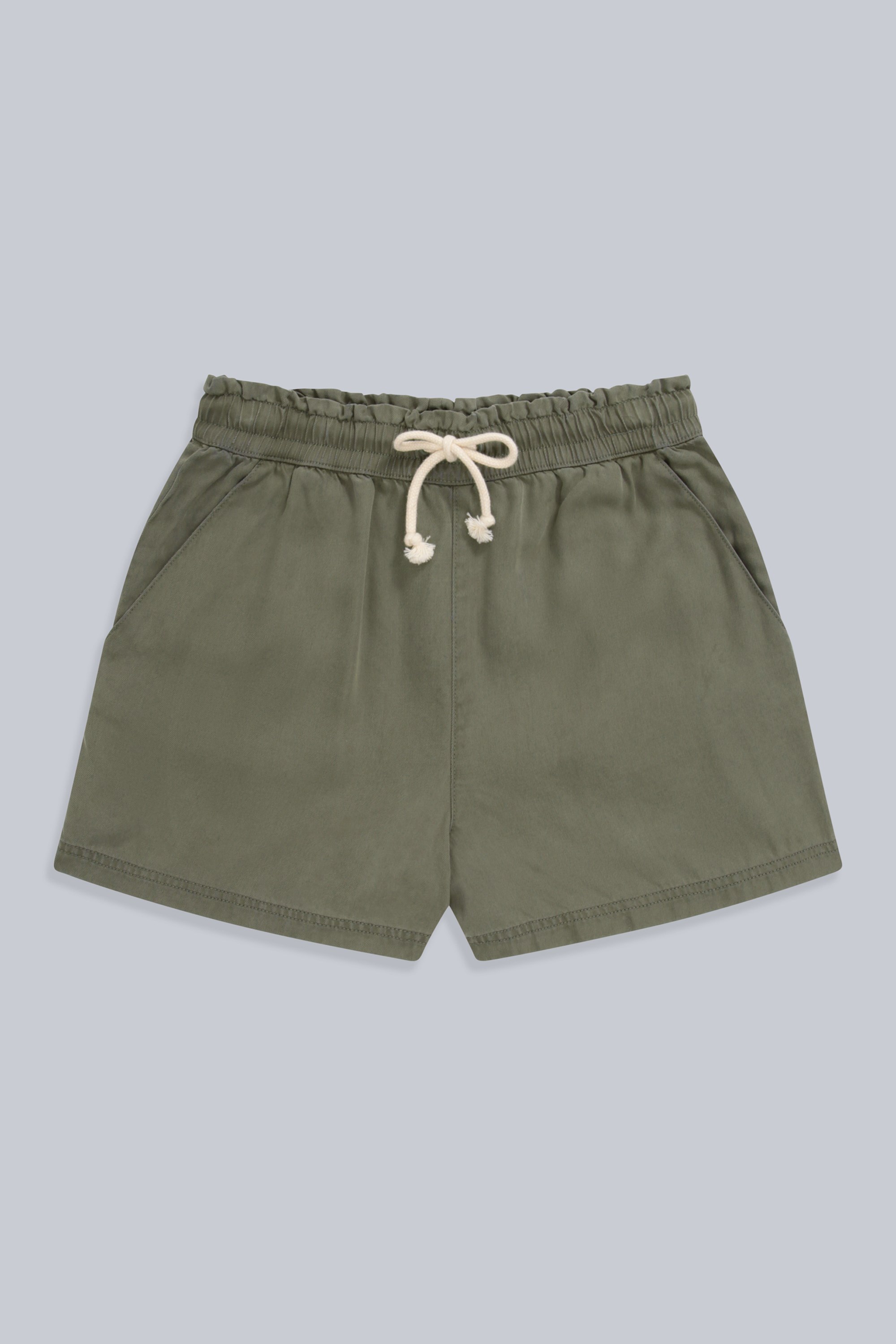 Amber Bio-Baumwoll Damen Shorts - Khaki