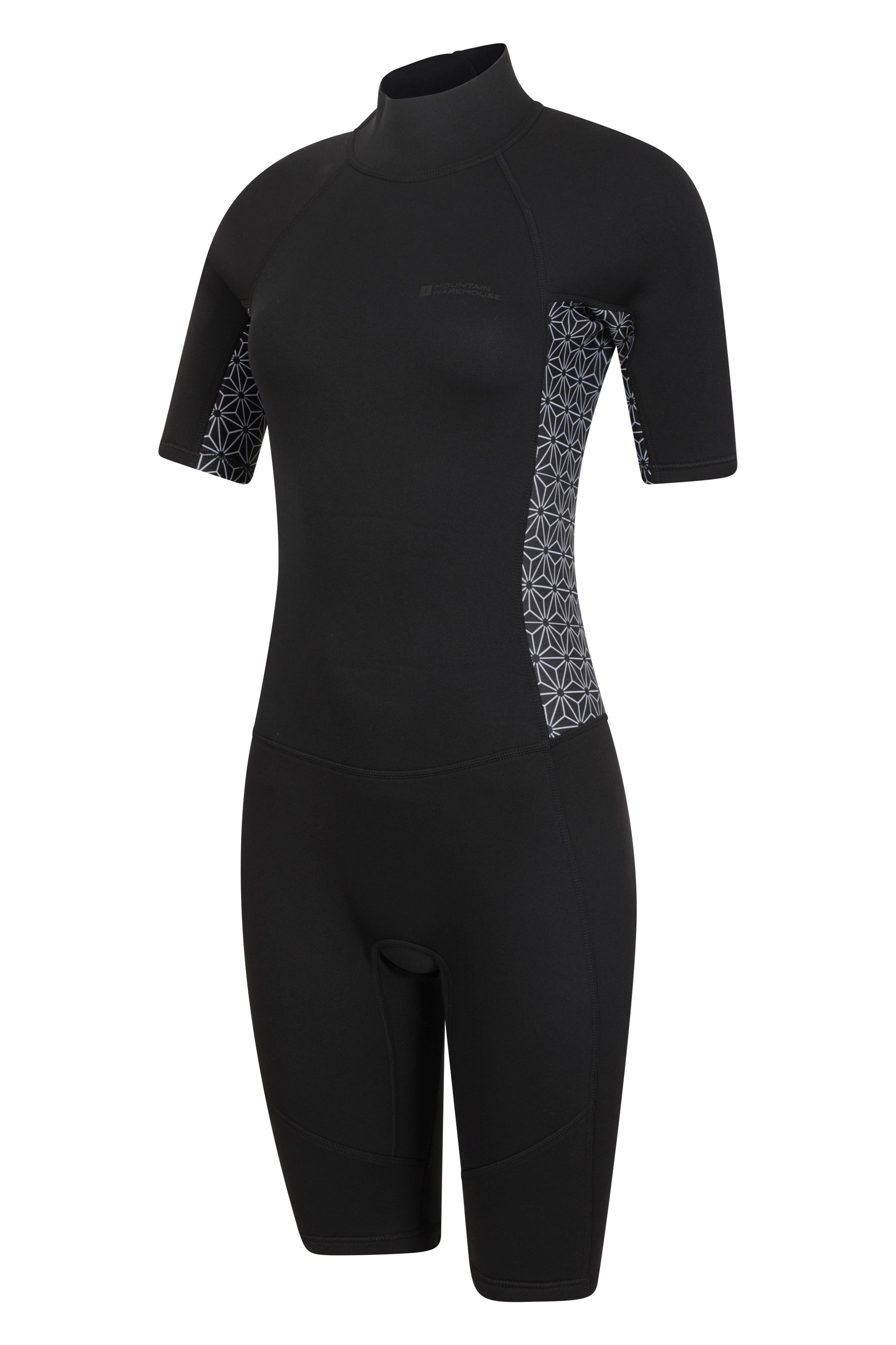 049977 SHORTY WOMENS PRINTED WETSUIT