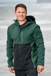Steve Backshall Expedition Mens Softshell Green