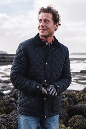 Berwick Classic Mens Quilted Jacket Black