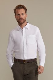 Truro męska koszula typu oxford Biały