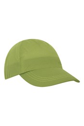 Gorra de béisbol infantil impermeable Verde