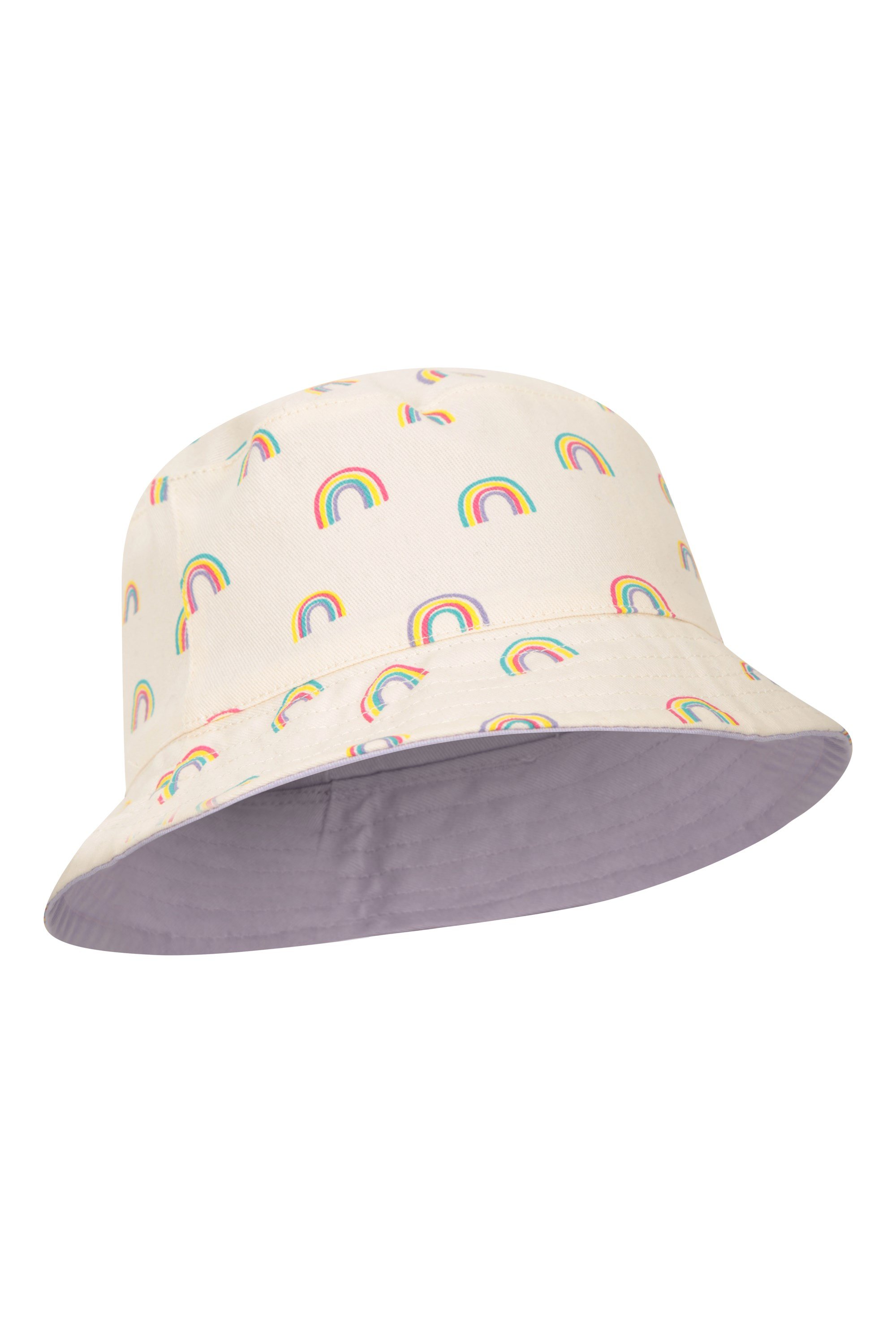 Kids Reversible Bucket Hat - Purple