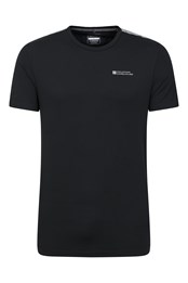 Sportowa koszulka męska w technologii Iso-Viz Czarny