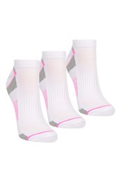 Pack de calcetines deportivos IsoCool para mujer Blanco