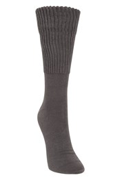 Mens Anti-Chafe Hiking Socks Dark Grey