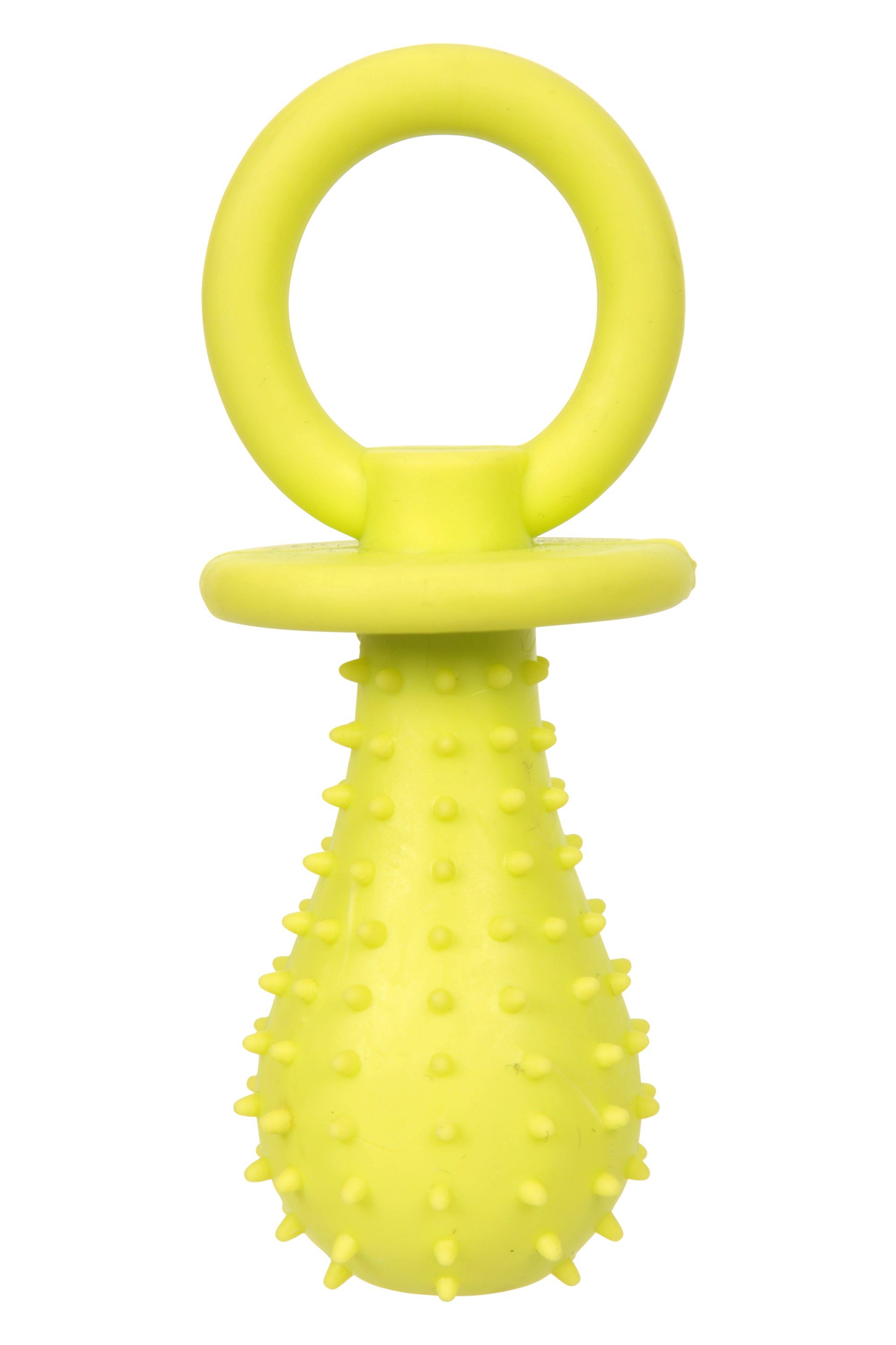 Puppy Pacifier Chew Toy - Yellow