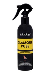 Animology Glamour Puss No Rinse Cat Shampoo 250ml Black