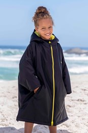 Tidal Kids Waterproof Changing Robe Jet Black