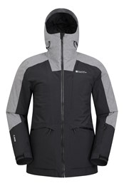 Orion chaqueta de esquí para hombre Negro