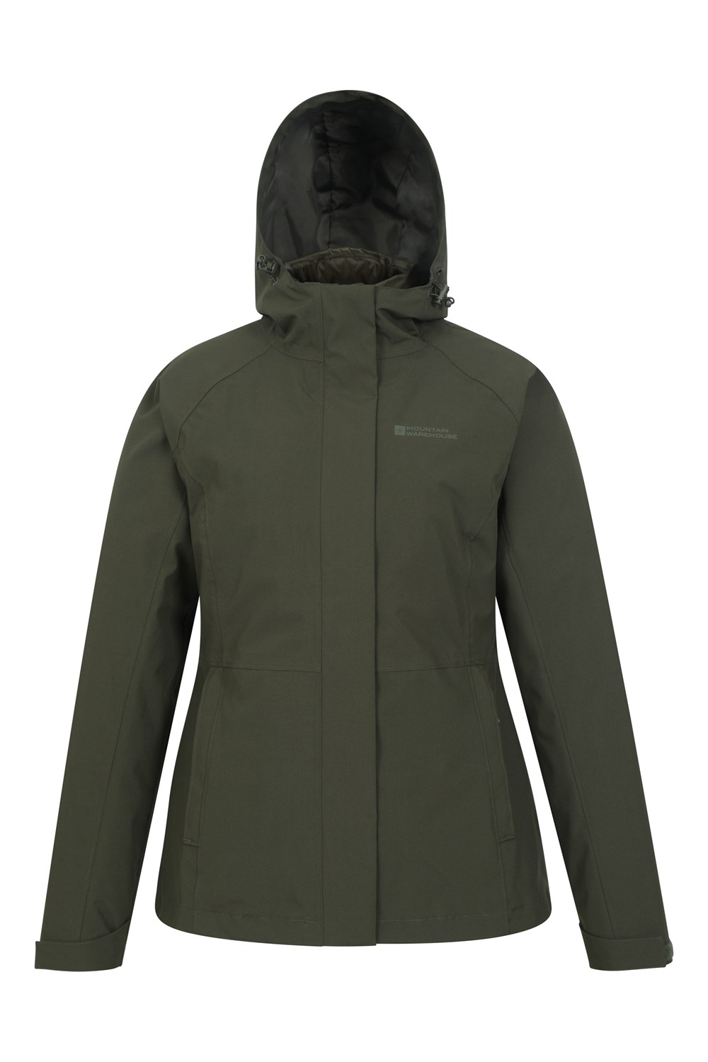 Mountain Warehouse Alaskan Women's 3 in 1 Short Jacket Ladies Waterproof Coat - Picture 31 of 33
