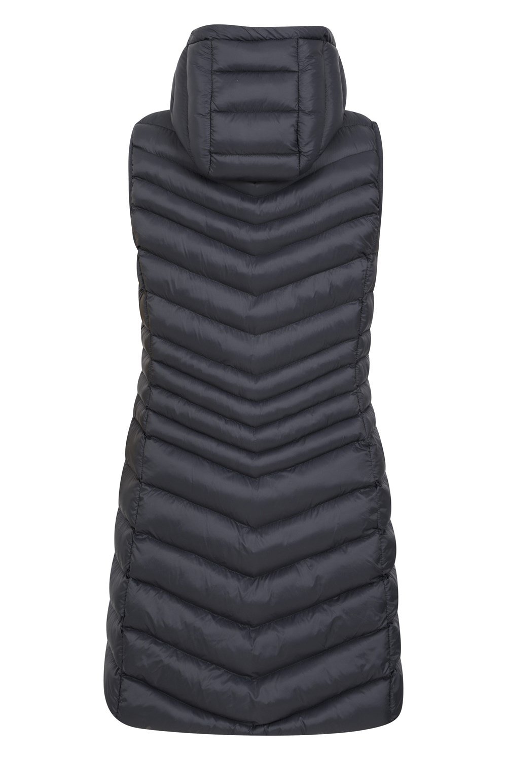 Mountain Warehouse Florence Women's Long Padded Gilet Ladies Waterproof Jacket - Picture 20 of 28
