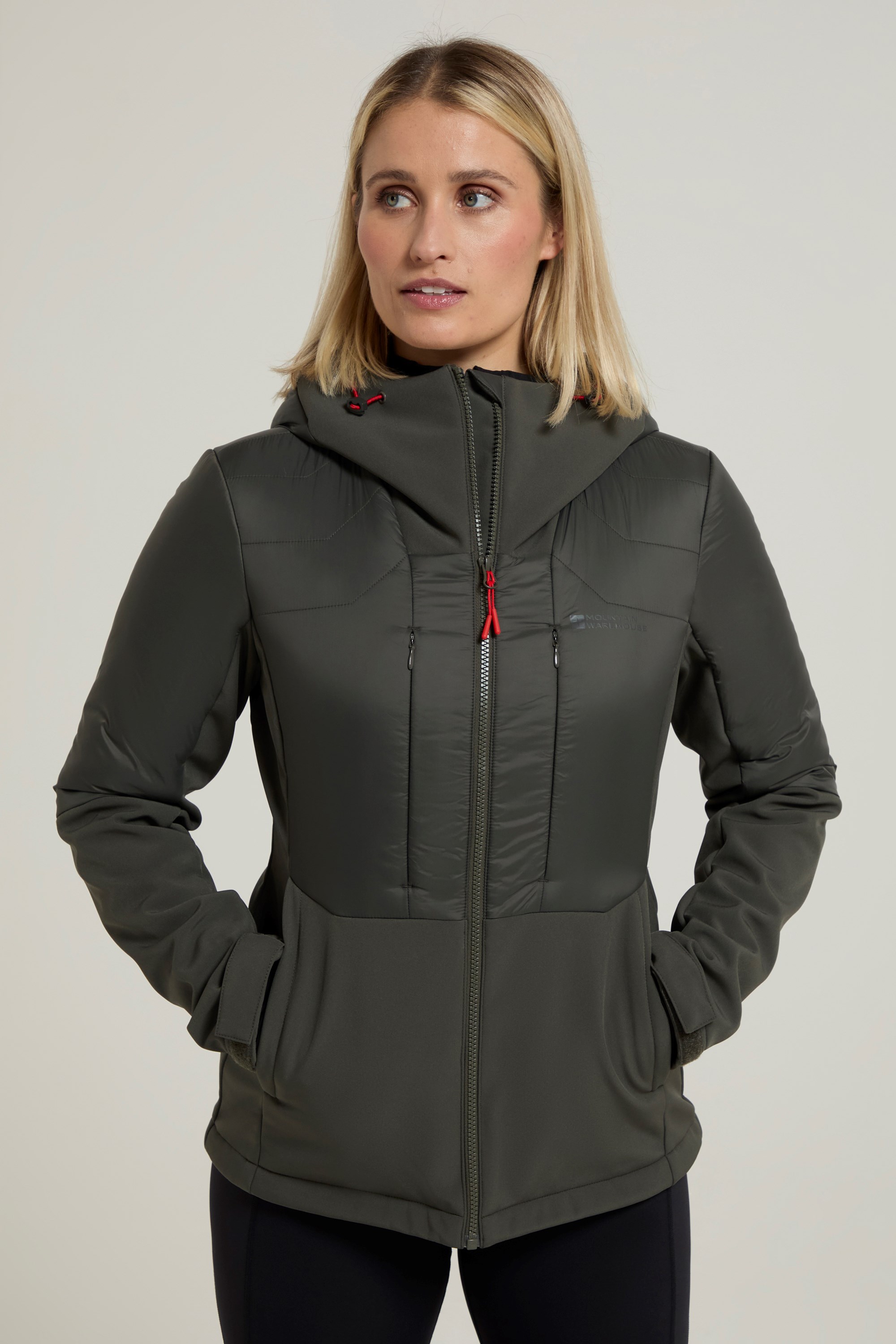 Hybrid padded jacket discount