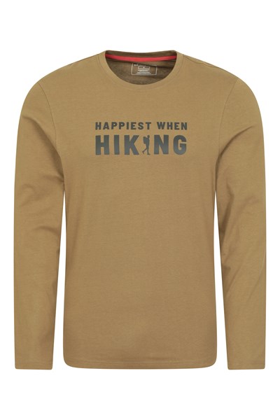 Happiest Hiking Mens Organic T-Shirt - Green