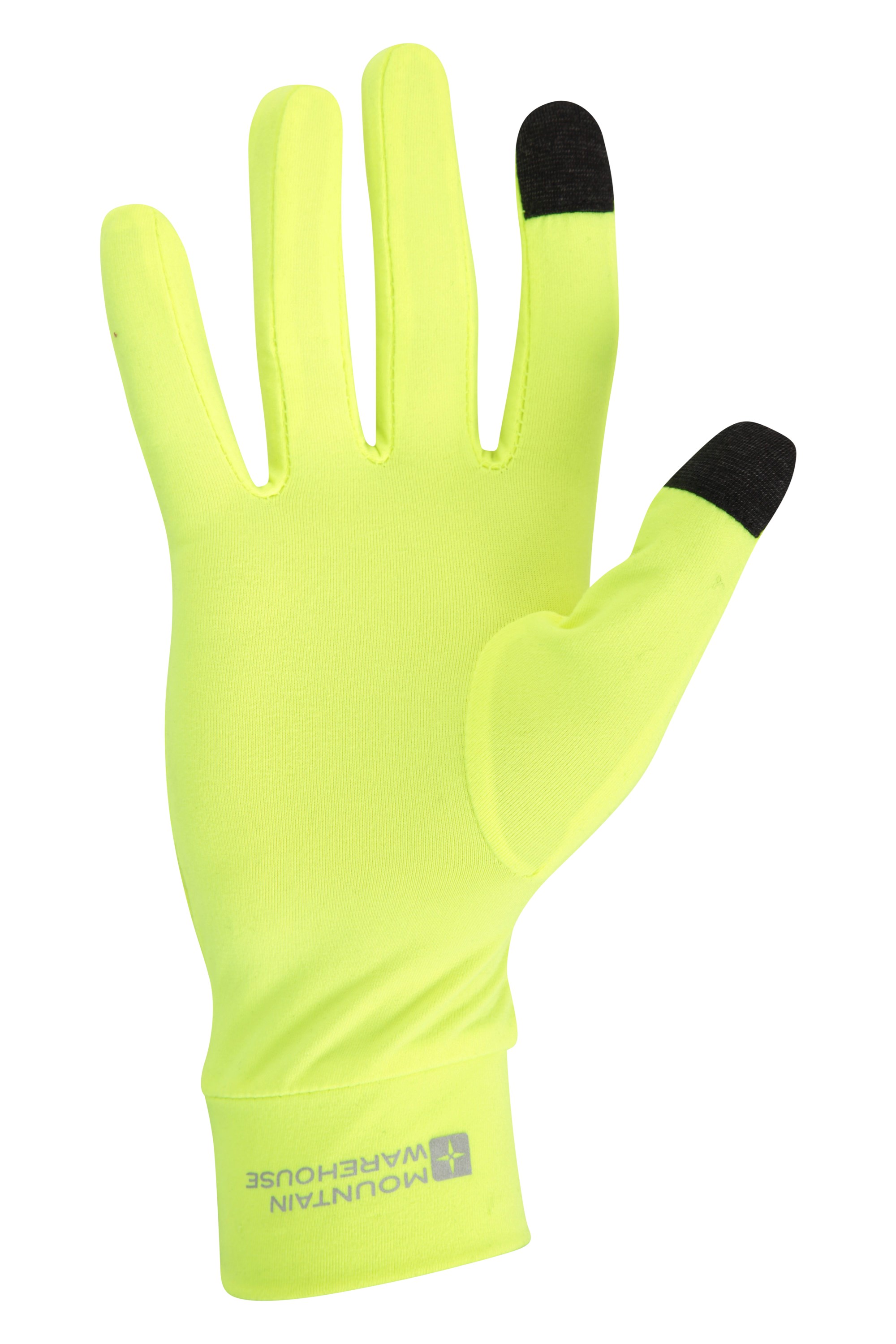 Mens Polygiene Touchscreen Running Gloves