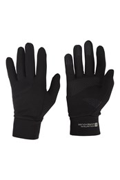 Vertex Mens Polygiene Touchscreen Gloves Black