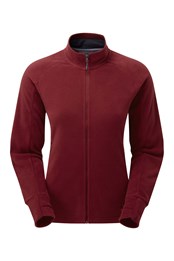 Womens Foss Jacket Burgundy