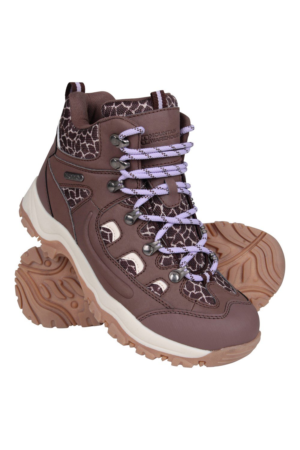 Mountain Warehouse Adventurer Women's Printed Boots Ladies Waterproof Shoes