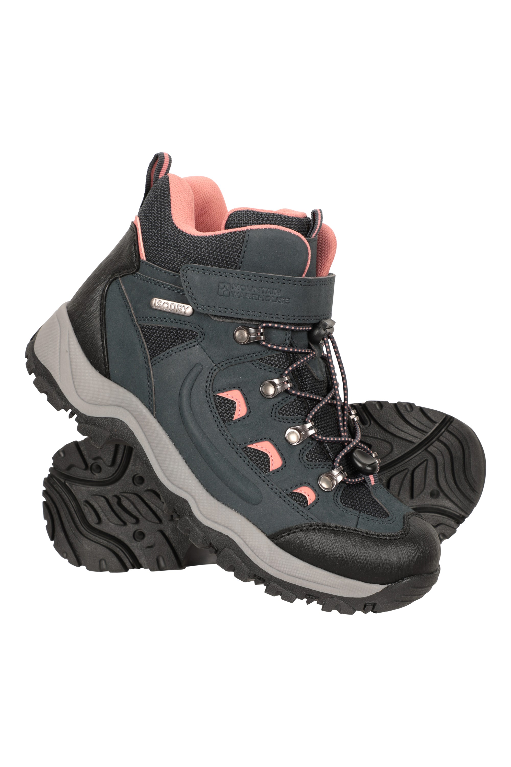Adventurer Womens Adaptive Waterproof Boots - Grey