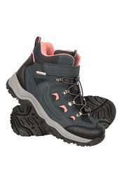Adventurer Womens Adaptive Waterproof Boots Grey